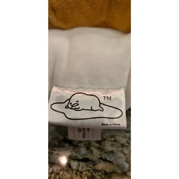 Sanrio 10 Year Anniversary Gudatama Plush The Lazy Egg 10" Easter - Picture 4 of 7